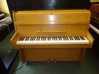 Zender 6 Octave Upright Piano Teak Zender 6 Octave Upright Piano Teak