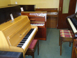 Upright Piano Showroom 1