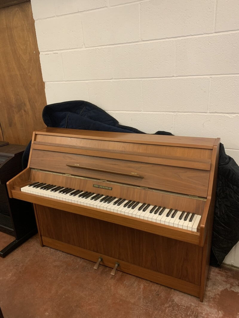 Second hand Brinsmead upright piano