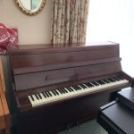 Second hand Challen upright piano