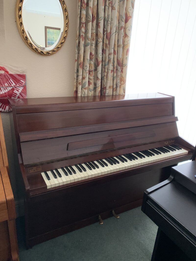 Second hand Challen upright piano