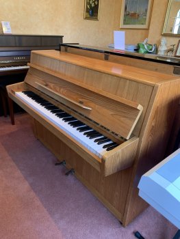 second hand Fuchs and mohr upright piano