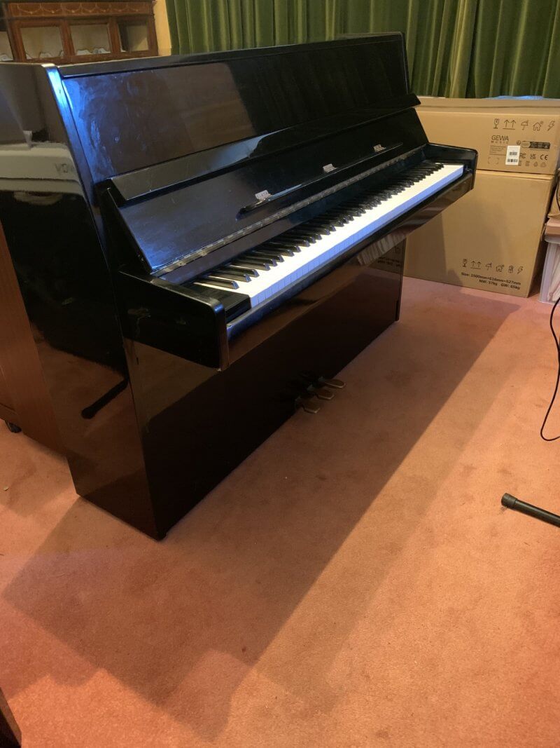 second hand Ottostein by Samick upright piano