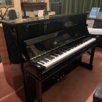 Second hand Schaefer piano polished ebony