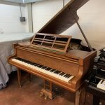 Second hand German Winklemann baby grand piano